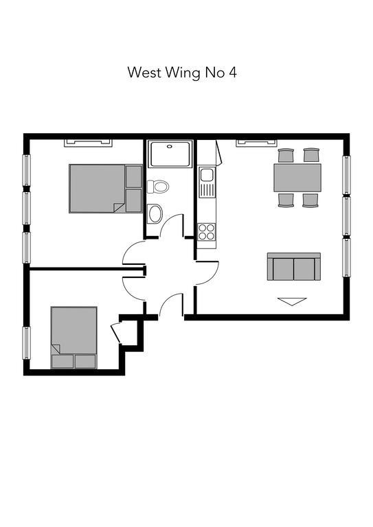 Ferienwohnung Linton Collection - The West Wing EDI Exterior foto